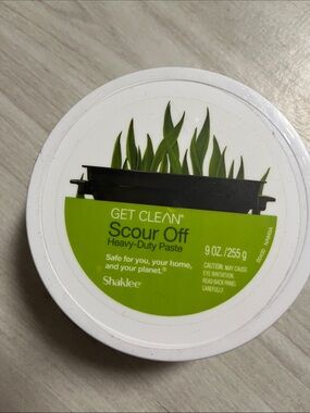 Get Clean Scour Off Heavy-Duty Paste - Green/White